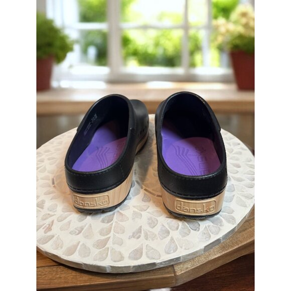 Dansko Kane Clog Black EVA Slip-On Mule Professional Nurse Comfort Size 40 - Picture 7 of 11